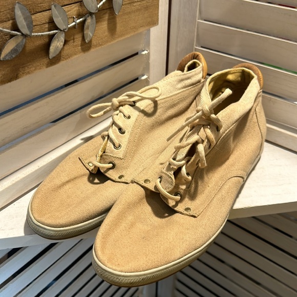 Bass Tan High top sneakers - Picture 2 of 6